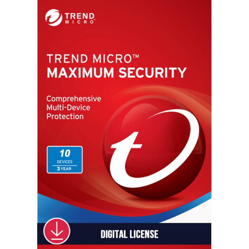 Trend Micro Maximum Security 3 Year 10Devices Softwarehubs Best Antivirus By Ssg: Trusted Antivirus Store &Amp; Antivirus Reviews In The Europe