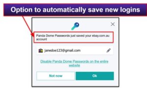Auto Login Auto Fill Auto Save 5 Panda Dome Passwords Security Features Best Antivirus By Ssg: Trusted Antivirus Store &Amp; Antivirus Reviews In The Europe