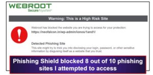 Web Shield Phishing Shield and Identity Shield 2 Webroot Antivirus Review 2022 — Is It Secure Enough BEST Antivirus by SSG: Trusted Antivirus Store & Antivirus Reviews in the Europe