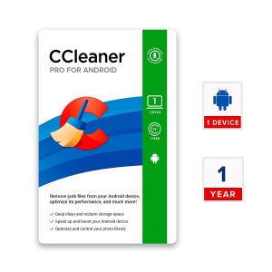 CCleaner Pro for Android Mobile 2022 License 1 Year GLOBAL - BEST Antivirus